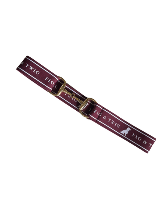 Willow Belt - Plum with Gold